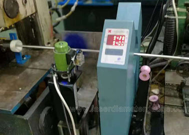 Control de Diametering del indicador del diámetro del laser del tubo del cable de alambre en extrusores plásticos