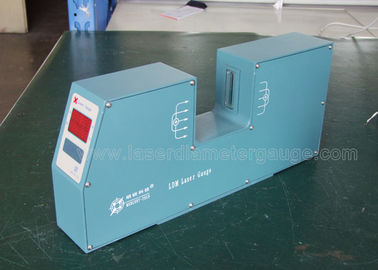 Indicador del diámetro del laser de los micrómetros, medida del diámetro de alambre del cable LDM-25